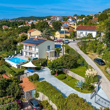 Maelynn Opatija With Heated Pool And Sea View Villa