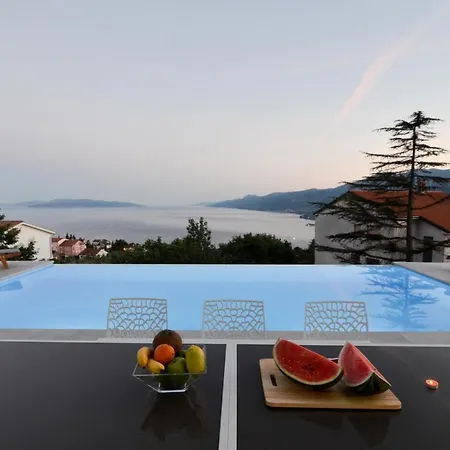 Vila Maelynn Opatija With Heated Pool And Sea View